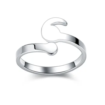 Mados naujų moterų paprasta s316 titano plieno žiedas šalis populiarus vestuvių žiedas papuošalai, aksesuarai