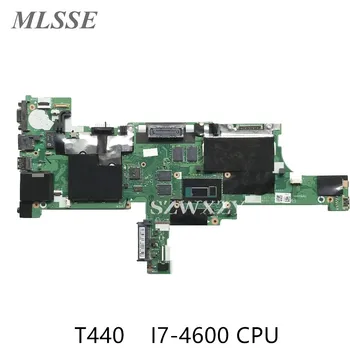 Naudotas Lenovo ThinkPad T440 Nešiojamas Plokštė FRU 04X5003 NM-A102 DDR3L I7-4600 CPU 4 GB RAM 100% Patikrintas Greitas Laivas