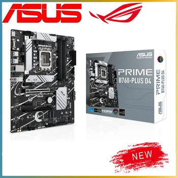 NAUJAS ASUS PRIME B760-PLIUS D4 Intel B760 LGA 1700 CPU, Motininę Kompiuterio Lizdas LGA1700 Darbalaukio Mainboard