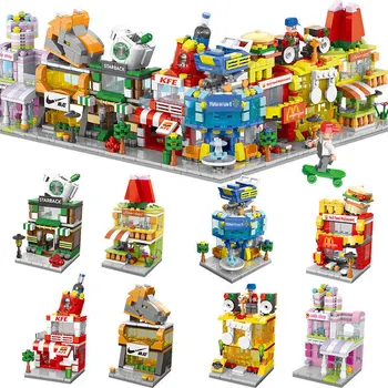 Suderinamas su LEGO Dalelių Surinkimas Pastato Blokai, Mini Miestą 