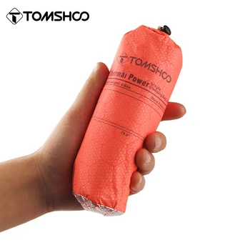 Tomshoo Nešiojamų Atšilimo Vieną Miegmaišį Atspindintis Užraktas Temperatūros Lauko Kempingas Kelionės Žygiai Miegmaišį Pagalbos