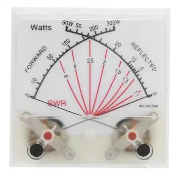Wattmeter Vatmetrą SWR/Power Vatmetrą Dviguba Adata 60/300W Galios Matuoklis Siųstuvas su Apšvietimu Skaitmeninis Wattmeter Galia