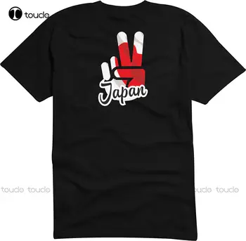 Žmogaus Dizaineris visiškai Nauja, Trumpas Rankovėmis Medvilnės Marškinėliai Vyrams - Jdm / Die Cut - Vėliavos - Japonija - Pergalės Užsakymą Išspausdinti T Shirts