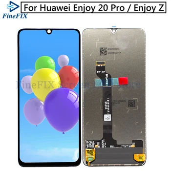 Originalus 6.5 colių Juoda Hua wei Mėgaukitės 20 Pro 5G DVC-AN20 / Mėgautis Z 5G DVC-AN00 LCD Ekranas Jutiklinis Ekranas skaitmeninis keitiklis Asamblėja