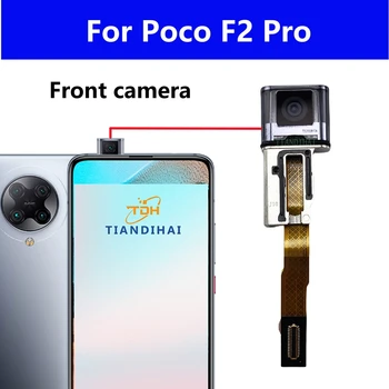 Originalą Xiaomi Poco F2 Pro F2Pro Priekyje Atsukta Kamera Modulis Vidurinio Selfie Vaizdo Kėlimo Kamera Flex Kabelis Dalys, Remontas