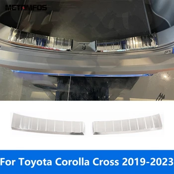 Toyota Corolla Kryžiaus 2019-2021 2022 2023 Galiniai Bagažo Skyriaus Durys, Palangės Plokštės Galinio Bamperio Raštas Nusitrinti Guard Lipdukas Automobilio Stiliaus